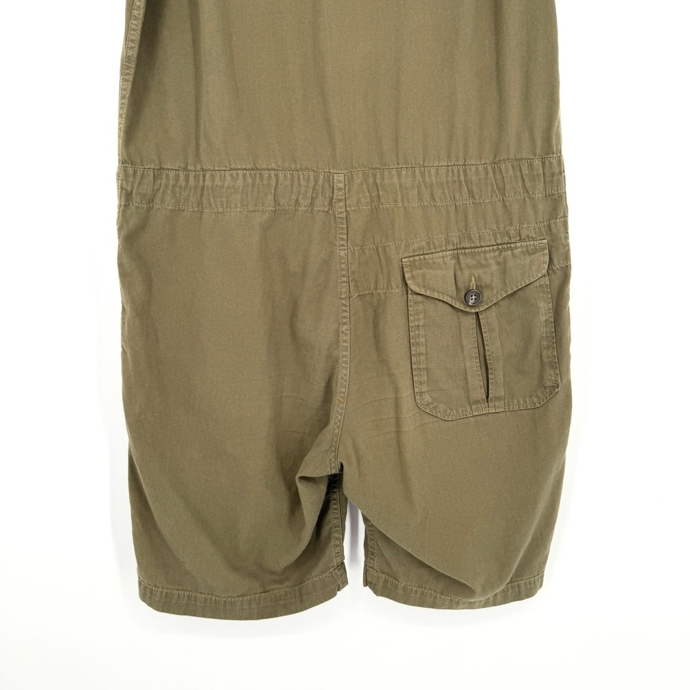 Engineered Garments Combi Suit Olive Green Drab Short Sleeve Utility Boiler Sz 2 - Picture 10 of 16